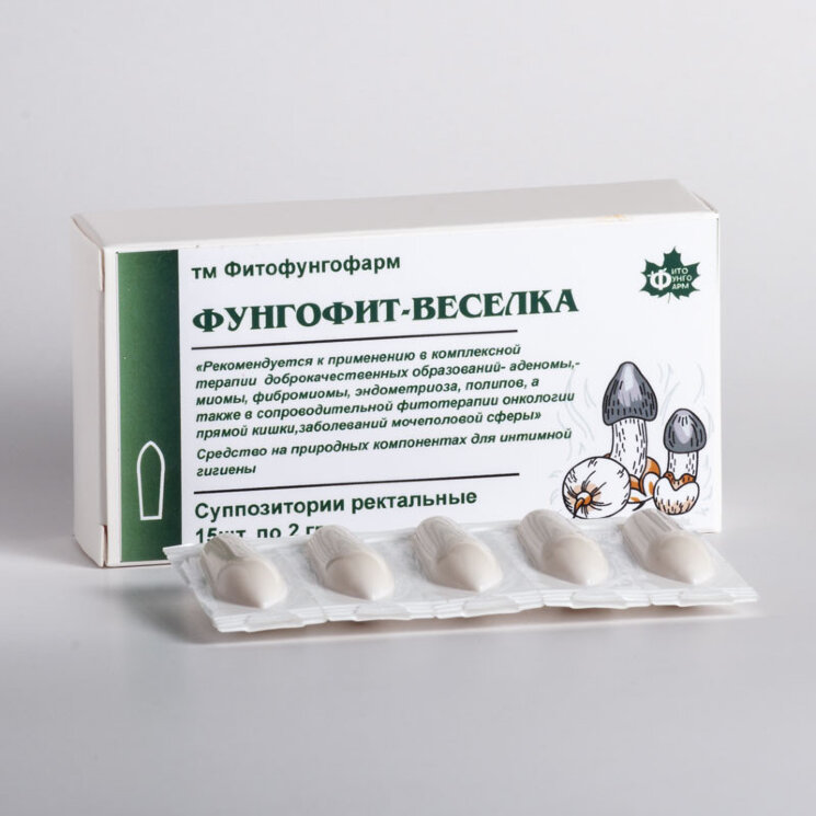 СВЕЧИ  ФУНГОФИТ  «ВЕСЕЛКА»